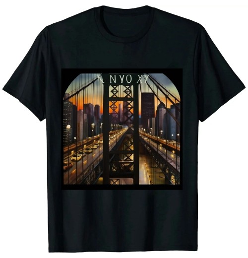 Ulloord New York City Skyline North America Brooklyn Souvenirs Gifts T-Shirt