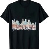 Ulloord Philadelphia City Skyline Brotherly Love Cute Philly Gift T-Shirt