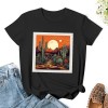 Shangniulu Womens Western Shirts Casual Desert Cactus Tshirts Cute Country Short Sleeve Graphic Tees Plus Size Tops for Women