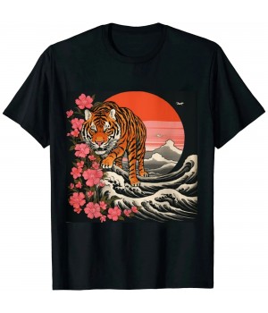 Japanese Tiger - Zoologist Wild Animal Zoo Lover Safari T-Shirt