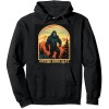 Shangniulu Gorilla print black hoodie