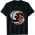 Shangniulu Yin And Yang Japanese Koi Fish T-Shirt