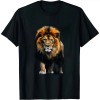 Shangniulu Lion Art - Animal Lovers Motif Artwork Animal Lion T-Shirt