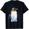 Shangniulu Penguin Animal Print Zoo Art Penguin T-Shirt