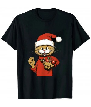 Shangniulu Comic Snoopy Christmas Holiday T-Shirt, Cookies