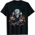 Shangniulu Distinctive Edge: Unique Skull Graphic Design T-Shirt