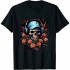 Shangniulu Nonconformist Vision: Captivating Skull Graphic Design T-Shirt