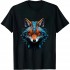 Shangniulu Fox Blue Eyes Animal Fox T-Shirt